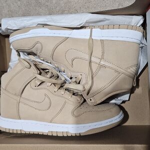 Nike Dunk High PRM Vachetta Tan Sneakers